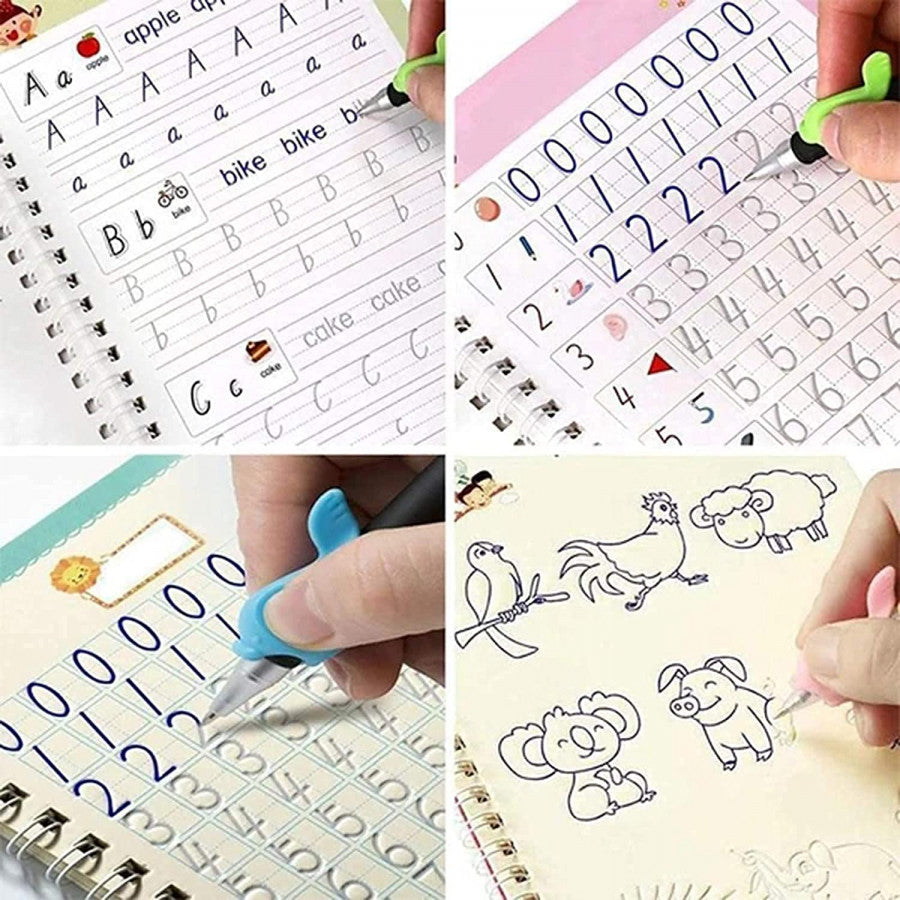 Chepaerzone Magic Book Buy 1 set & Get 1 set FREE!!! ( 8 Book + 20 Refill+2 Pen+2 Grip )
