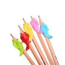 Giftock Silicone Dolphin Fish Pencil/Pen Grip Posture Correction Training Writing Aids for Kids Student pack of 4