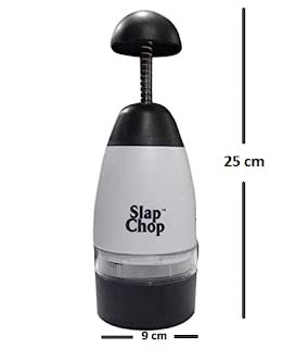 Giftock  Slap Chop Vegetable Chopper Tomato Shredder Fruit Vegetable Tools Slicer Gadget Etc. Fruit Accessories Stainless Steel Vegetable Chopper Gadget Cutter chipser