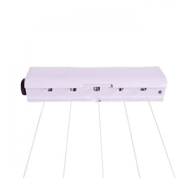 Giftock Line Retractable Clothesline,Automatic Extendable Washing Line Rope Wall Mounted Telescopic Laundry Dryer for Indoor Outdoor,Clothes Drying Rack for Hotels, Terraces, Balconies