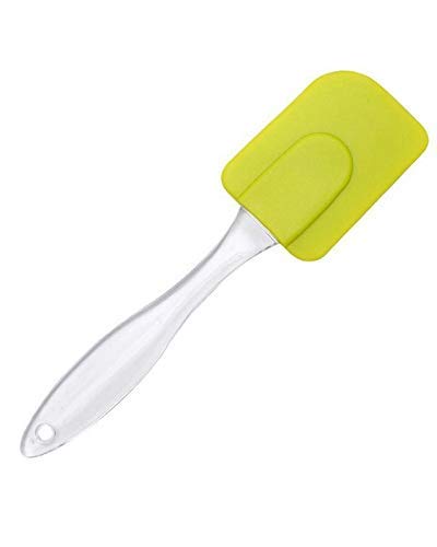Giftock Silicone Non-Sticky Spatula and Oil Brush Reusable Kitchen Set for Cooking Multicolor (Big)