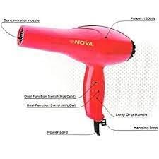 Giftock Nova hair dryer NV-6130 1800 Wt
