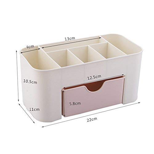 MOHAK Plastic Cosmetic Storage Box Makeup Storage and Organizer (Colour May Very)