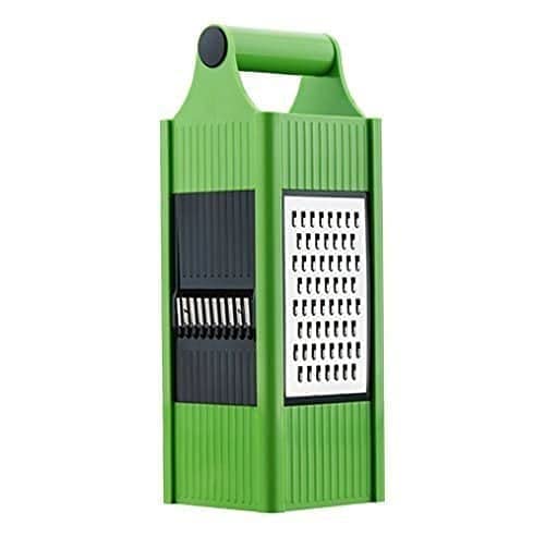 Giftock Multipurpose Slicer Cutter-Dual Stainless Steel Cutting Blades Spiral Slicer for Zucchini Spaghetti Noodles- Veg. Salad Maker Slicer for Kitchen (Watermelon Slicer)