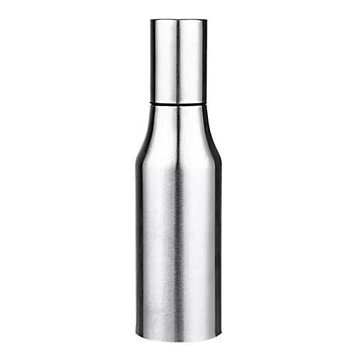 Giftock  Stainless Steel Nozzle Oil Dispenser Pot 1000ml with Stainless Steel Lid.
