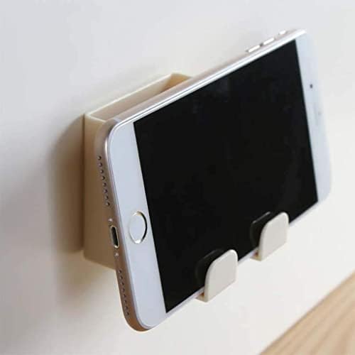 Giftock Remote Control Storage Box - 1 Pcs Plastic Multifunction Stationery Storage Box, Wall Mount Self-Adhesive Storage Box for Remote, Mobile Phone, Charging Plug Home, Office