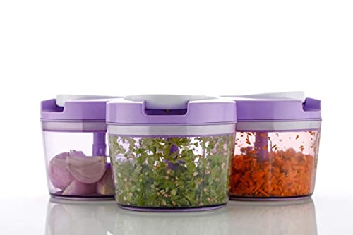 Giftock Mini Handy and Compact Chopper for effortlessly Chopping MAHANT Trade for Your Kitchen (500 ML Quick Chopper)
