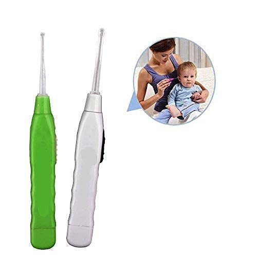 Giftock LED Flashlight Earpick for Ear wax remover and cleaner, Ear cleaning tools for kids and adults (Pack of-2, Multicolor)