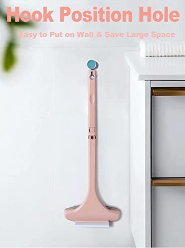 Giftock Multifunctional Screen Brush 2-in-1 Mesh Cleaning Brush Wiper with Extended Handle Window Cleaning Brush Net Cleaner Double-Sided Window Cleaner Window Mesh Cleaner (Multicolor)