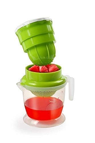 Giftock Portable Nano Juicer, Manual Fruit & Vegetable Juicer, 2 in 1 Hand Press Small Juicer, Nano Orange Juicer & Squeezer, Lemon Squeezer, Hand Press