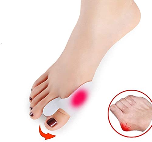 Giftock silicone Gel Orthopedic Foot Protector Anti Crack Toe Protector Sets for Men and Women