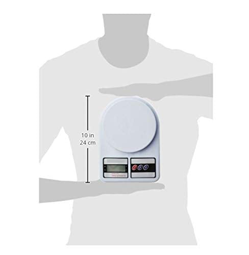 Giftock SF-400 Weighing Scale Multipurpose Portable Electronic Digital Kitchen Weight Machine with Backlight Display (10 Kg Capacity)