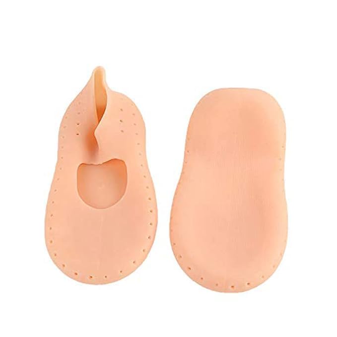 Giftock  New Silicone Full Heel Socks Silicone Full Size Socks, Foot Moisturizing Socks Anti Cracking Care Socks for Dry Feet Cracked Heel Repair Heel(1 Pair)