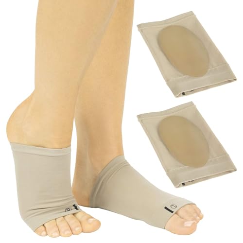 Giftock Flat Foot Arch Support Shoes Insoles for Men & Women Medical Arch Support for Flat Feet Correction Orthopaedic Heel Pad Insoles, Legs Correction Pad for Various Sports Shoes Foot Pain Relief Product