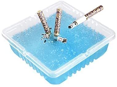 Giftock Disposable Smokeless Ashtray including Sand Cleaner Portable Air Purifier Smoke and Sand, Indoor Smoke and Odorless Cleaning Car Ashtray Cigarette Mud Ashtray (2)