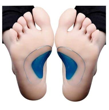 Giftock Kids Insole Orthotic Arch Support Insole Flat Foot Flatfoot Corrector Foot Care Shoe Cushion Insert Silicone Gel Orthopedic Pads (Pack of 1 Pair)