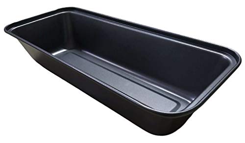 Giftock Non Stick Rectangle Cake Mould/Pan/Tin/Baking Tray for Oven/Bakeware | Grey