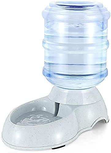 Giftock Pet Water Dispenser 3.8L Large Capacity Self-Dispensing Gravity Feeder Waterer Cat Dog Feeding Bowl Drinking Water/Automatic Dispenser