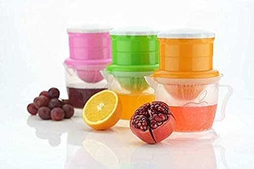 Giftock Portable Nano Juicer, Manual Fruit & Vegetable Juicer, 2 in 1 Hand Press Small Juicer, Nano Orange Juicer & Squeezer, Lemon Squeezer, Hand Press
