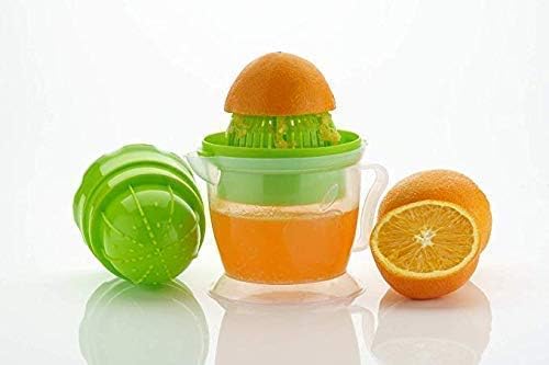 Giftock Portable Nano Juicer, Manual Fruit & Vegetable Juicer, 2 in 1 Hand Press Small Juicer, Nano Orange Juicer & Squeezer, Lemon Squeezer, Hand Press