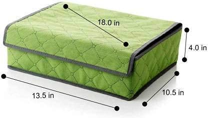 Giftock 24 grid soks closet Container Drawer Foldable Storage Box,Neck Ties Scarves,Socks Bra Underwear organizer box - multi-color