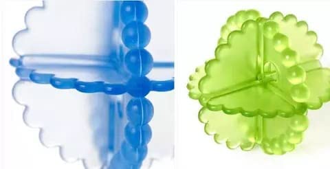 Giftock Washing Machine Ball Durable Cloth Cleaning Ball Laundry Ball for Household Cleaning Washing Machine Clothes Softener Wash Laundry Dryer Ball (Pack of 4, Silicone)
