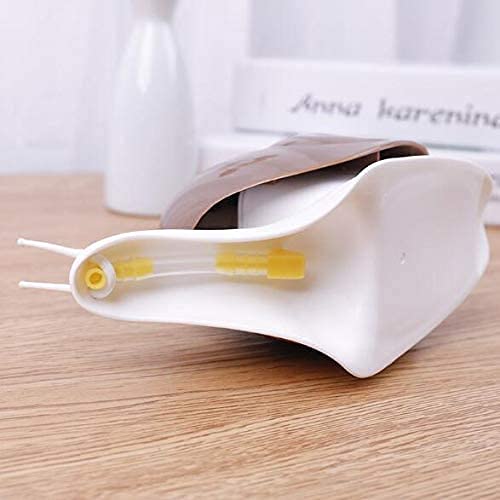 Giftock Plastic Snail-Shape Liquid Soap Dispenser Portable Snail Shape Liquid Soap Dispenser Hand Wash Dispenser Pump Push Type Good Looking Shampoo Dispenser For Hotel Kitchen Bathroom 120Ml