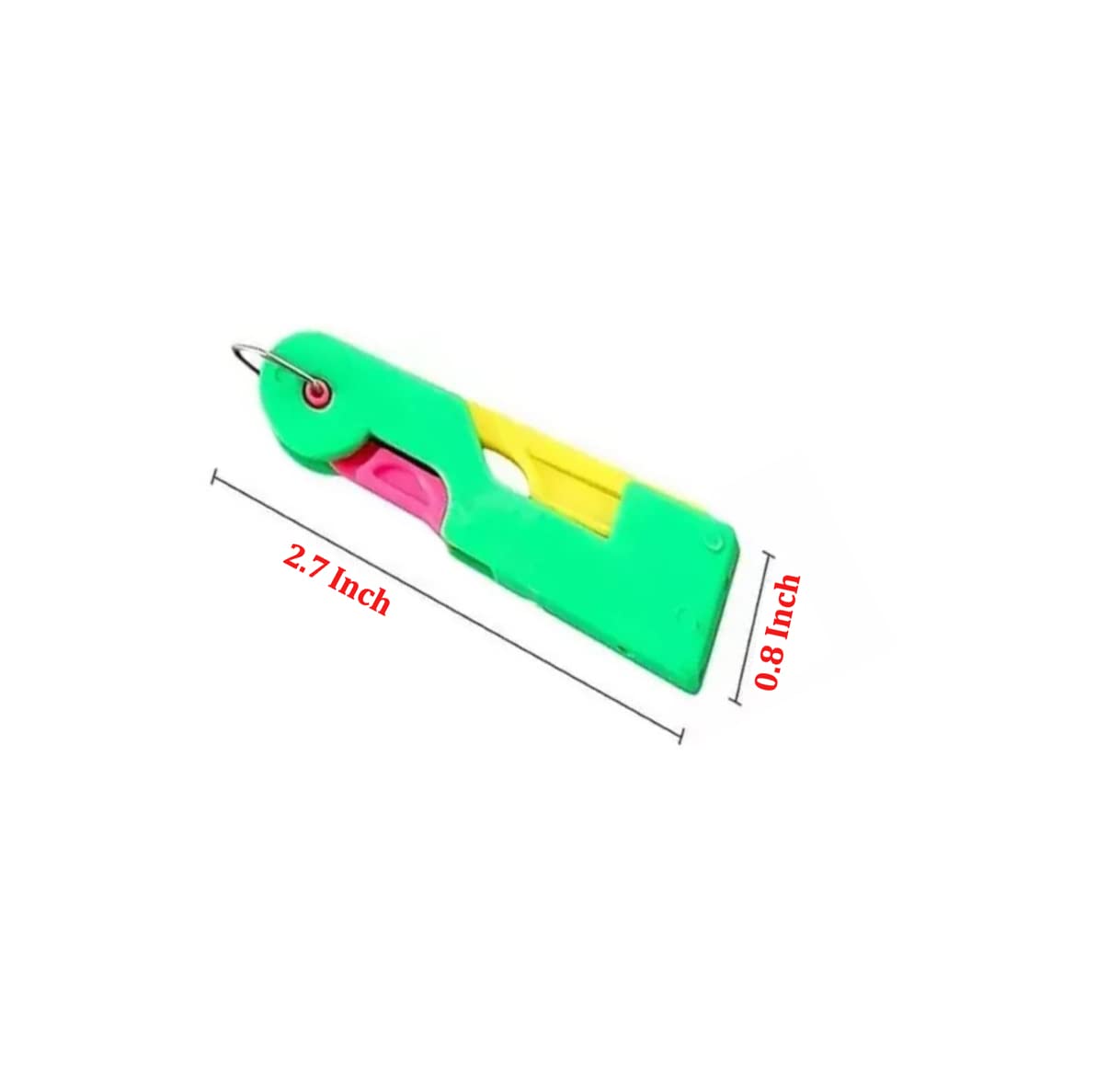 Giftock Pack 03 Pcs Automatic Needle Threader Thread Guide Elderly Use Needle Device, Multicolor