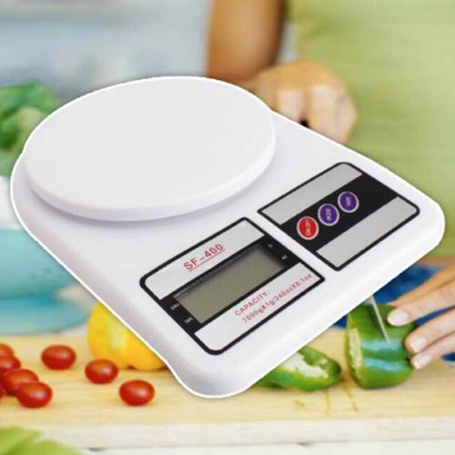Giftock SF-400 Weighing Scale Multipurpose Portable Electronic Digital Kitchen Weight Machine with Backlight Display (10 Kg Capacity)