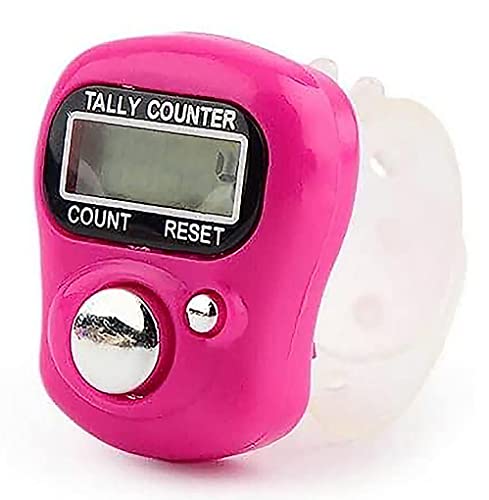 Giftock Multiuse Finger Counter Portable Hand Finger Counting Machine Digital Head Electronic Tally Counter Pack of 3