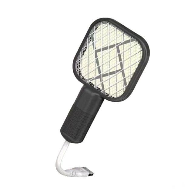 Giftock Mini Mosquito Killer Lamp 2 in 1 Multicunctional Angle Portable Bug Zapper Electric USB Rechargeable Mosquito Fly Bat Swatter Pack of 1