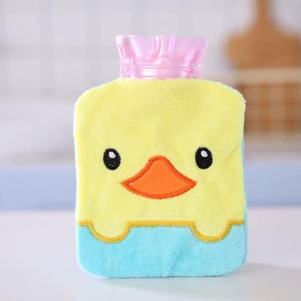 Giftock Small Mini Size Cute Cartoon Designs Cotton Hot And Cold Winter Water Bag Bottle For Heat Therapy Hot Watering Pain Relief Bags Pack Of 1 Multicolor
