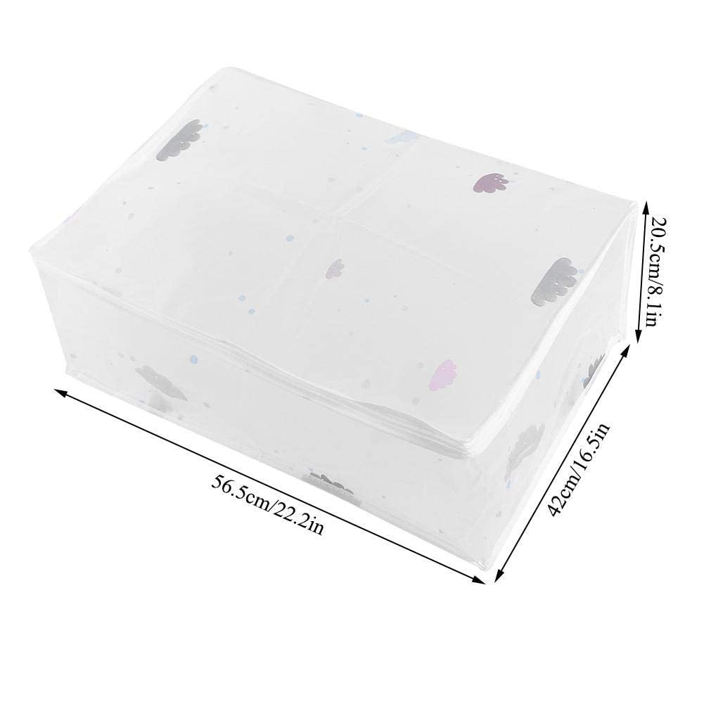 Giftock Storage Organizer, Moisture Proof Mildew Proof Dust Proof Quilt Storage Bags, for Storing Quilts Coats, Jackets Home Use Pillows, Blankets Underbed Storage Bag (58 * 40 * 22 CM) (3)