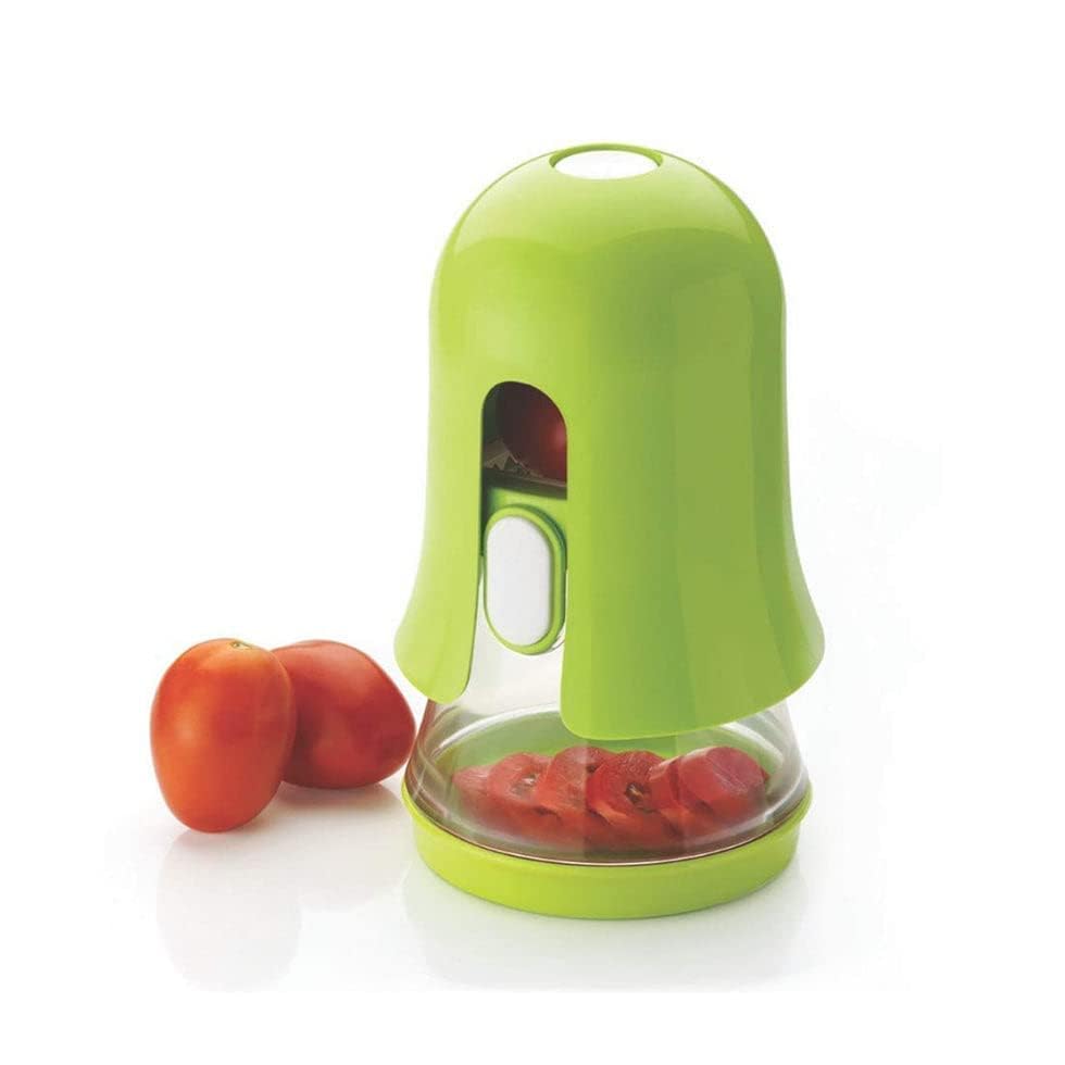 Giftock Multifunction Manual Quick Chopper and Chipser- 7 in 1 Multifunction Vegetable Cutter Chipser Manual Quick Dicer Fruit Slicer Non-Skid Base Slicer and Cutter Grater (Multicolor).