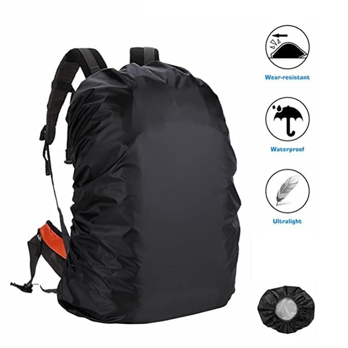 Giftock  30L to 60L Bag Rain Cover, Waterproof Rucksack Covers with Reflectors Travel Accessories for Outdoor Bicycling Hiking Camping Traveling Pack Cover.