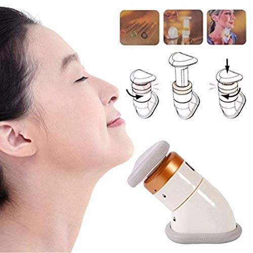 Giftock Neck Slimmer Double Chin Remover Reducer Face Lift Neck Manual Massager Neck Genie Elite Neckline Facial Flex Fitness Jawline Exerciser Shaper Equipment Toning System Men Women (neckline slimer)