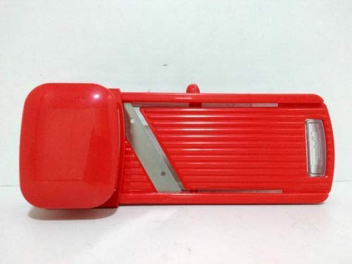 Giftock Multipurpose Slicer Cutter-Dual Stainless Steel Cutting Blades Spiral Slicer for Zucchini Spaghetti Noodles- Veg. Salad Maker Slicer for Kitchen (Watermelon Slicer)