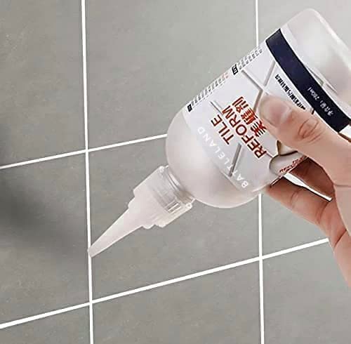 Giftock Tile Reform Glue | Tiles Gap Filler Agent, Waterproof Grout Sealant Agent For Kitchen, Bathroom, Balcony, 280ml