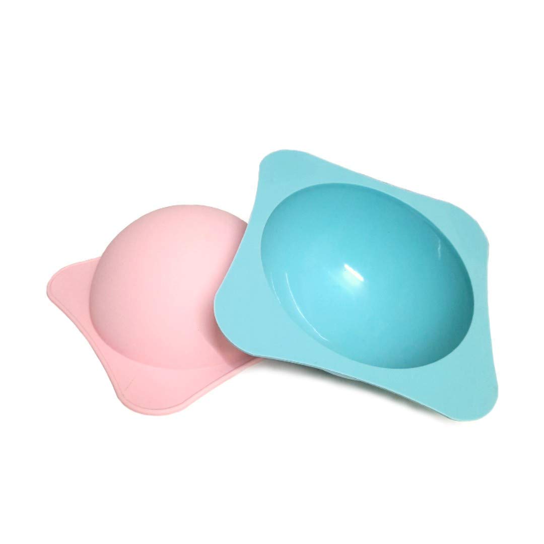 Giftock Pinata Half Sphere Shape Cake Mold, Round, Circular, Dome Shaped Fondant, Chocolate Shaping Tool, Flexible Silicone Mold/Mould (Random Color)
