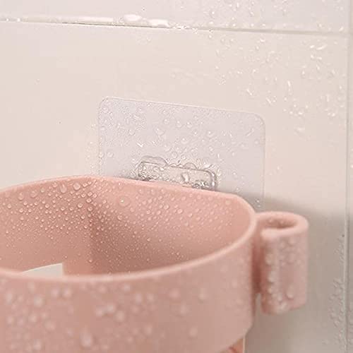 Giftock Hair Dryer Holder Wall Mounted Self Adhesive, Plastic Hair Blow Dryer Styling Tools Rack, Bathroom Organizer Compatible (1 PCS)