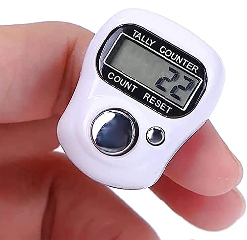 Giftock Multiuse Finger Counter Portable Hand Finger Counting Machine Digital Head Electronic Tally Counter Pack of 3