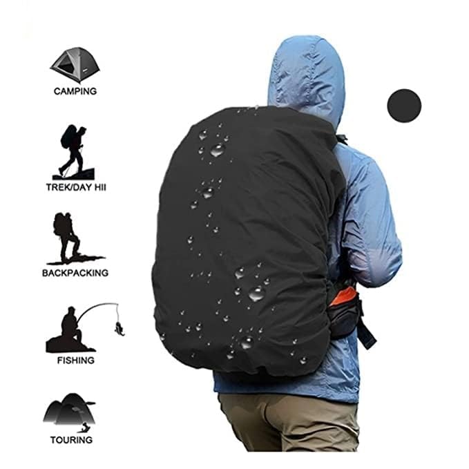 Giftock  30L to 60L Bag Rain Cover, Waterproof Rucksack Covers with Reflectors Travel Accessories for Outdoor Bicycling Hiking Camping Traveling Pack Cover.