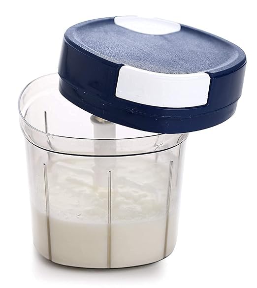 Giftock Kitchen 2 in 1 Vegetable & Dry Fruit Quick & Efficient Square Handy Chopper (650 ml) (Multicolor)