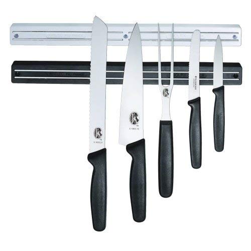 Giftock 33cm Magnetic Knife Bar, Magnetic Knife Storage Strip, Magnet Kitchen Knife Holder, Knife Rack Strip Patti 13 Inch (Black)