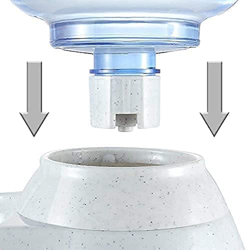 Giftock Pet Water Dispenser 3.8L Large Capacity Self-Dispensing Gravity Feeder Waterer Cat Dog Feeding Bowl Drinking Water/Automatic Dispenser