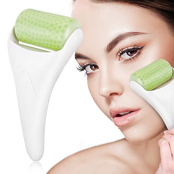 Giftock Ice Roller for Face & Eye Puffiness Migraine Relief, Ice Face Rollers for Women Facial Massager, Minor Injury, Headaches Relief, Anti Wrinkle Skin Care Product(Assorted Color)