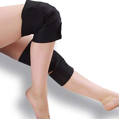 Giftock Magnetic Therapy Hot Knee Belt Self Heating Knee pad Knee Support Belt Tourmaline Knee Braces Support Heating Belt Strap Cap for Pain Relief Knee Protection Belt for Leg Pain (1)