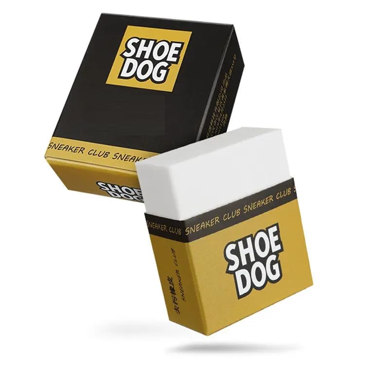 Giftock Effective Shoes and Sneaker Cleaning Eraser Sponge, Magical Sneaker Cleaner, Suede Shoe Cleaner Kit Eraser White Sole Waterproof, Professional Remove Stains Shoe Cleaner