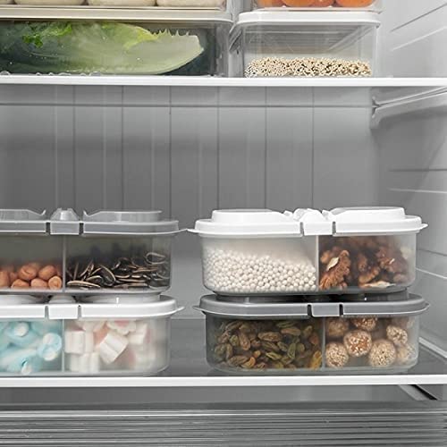 Splendi 2 Way Food Storage Container Box for Fridge Storage Containers to Keep Fresh for Fruits|