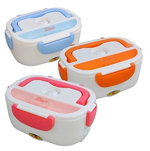Giftock Hard Plastic Multi-Function Electric Portable Food Warmer | Electric Lunch Box | Traveling Lunch Box